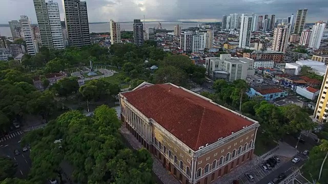 Belém, Pará，巴西，亚马逊地区视频素材