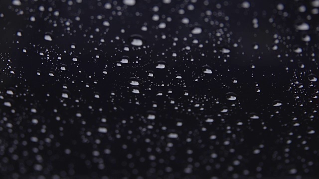 4 k:雨滴视频素材