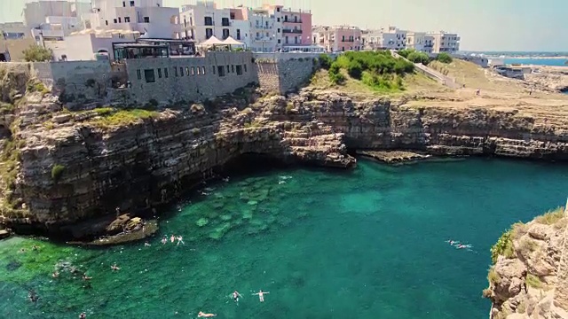 Puglia Polignano a Mare - Bari - Italy . -什么视频素材