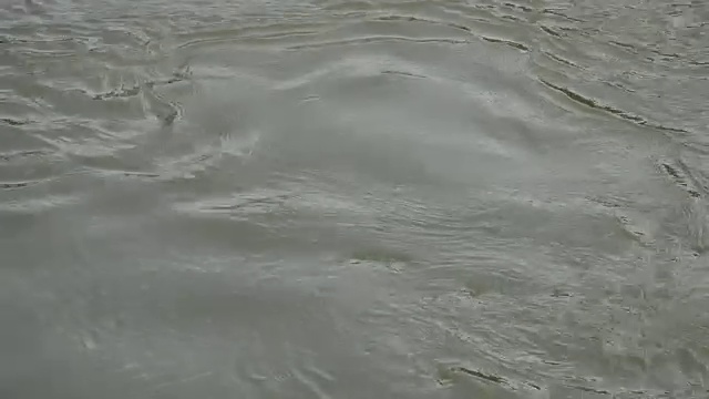 雨季河水流经这条河视频素材