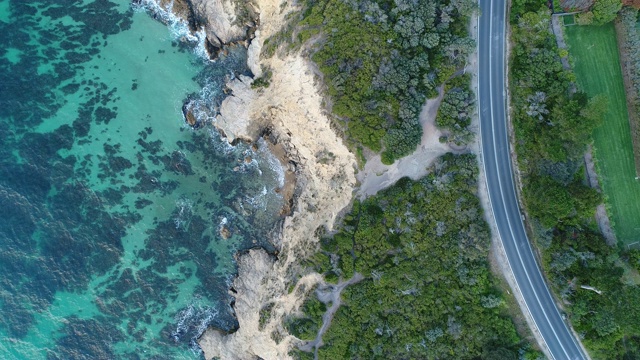 玛莎海岸线公路天线视频素材