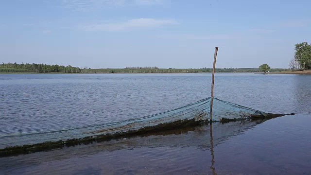 雾，湖，夏天，国家地标，水视频素材