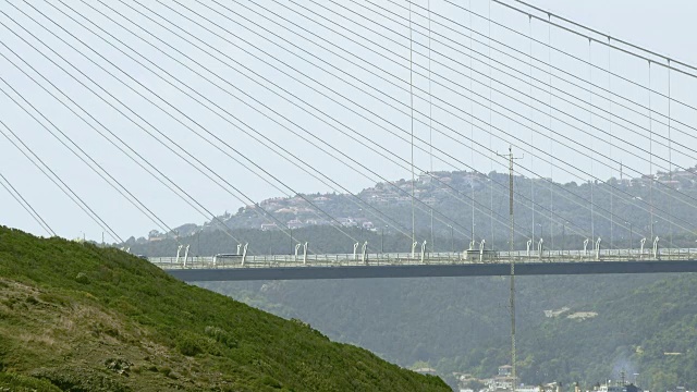 Yavuz苏丹Selim Bridge，火鸡，伊斯坦布尔视频素材