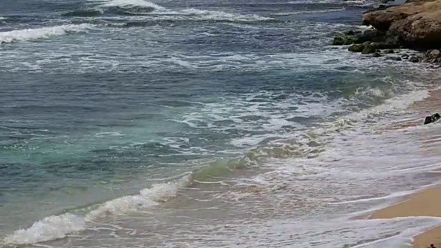 太平洋海岸，马卡哈海滩视频素材