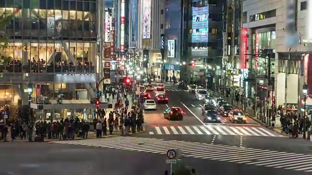 涉谷步行街视频素材