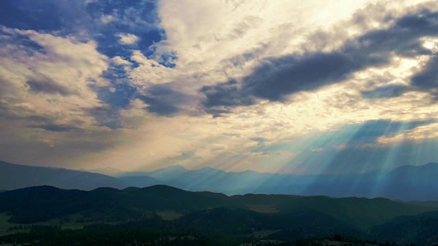 延时云山(超高清4K)视频素材