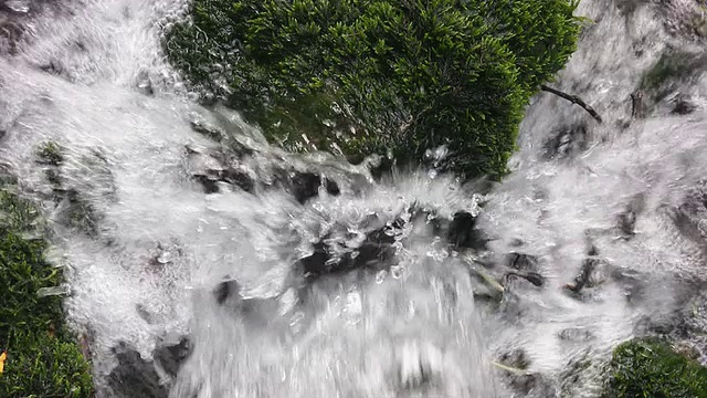 运行方式的水视频素材