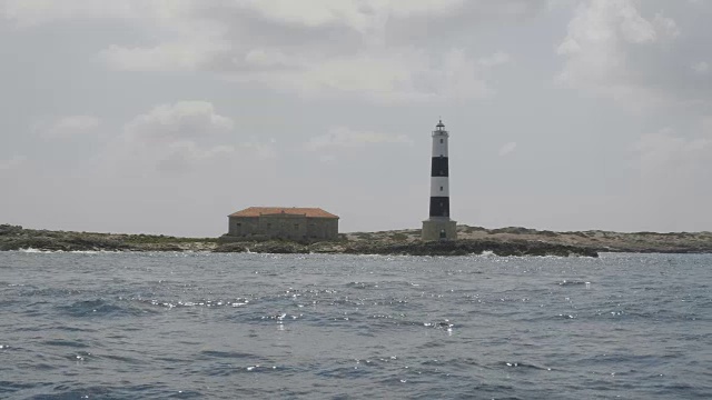 灯塔在Formentera视频素材