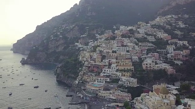 Positano,意大利。视频素材