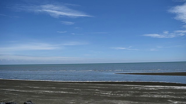 海边风平浪静视频素材