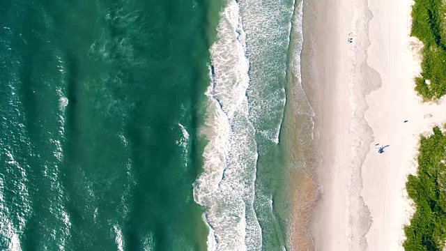 夏季波浪视频素材