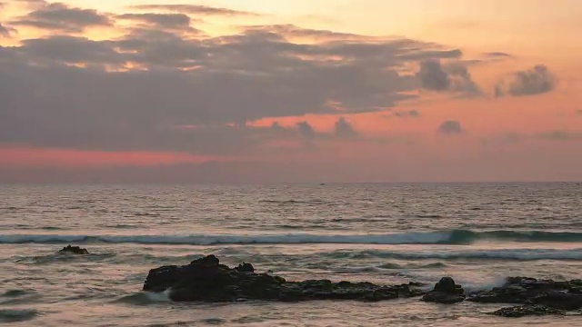 海上日落视频素材