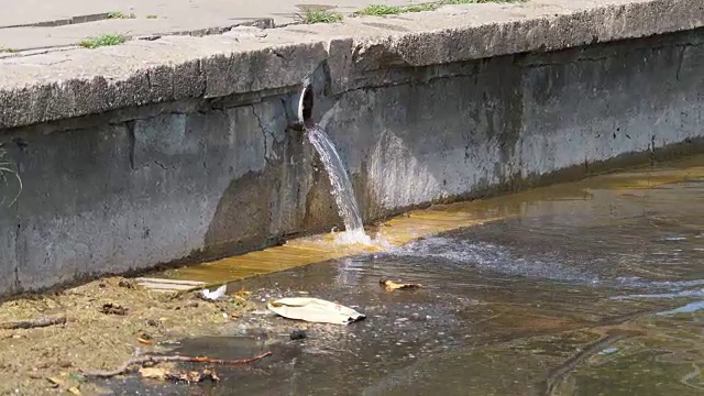 慢动作污水处理视频下载