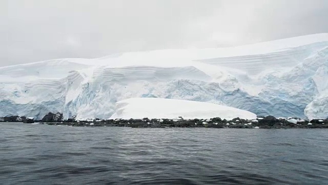 南极半岛海岸视频素材