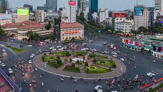 胡志明市，胡志明市，越南视频素材