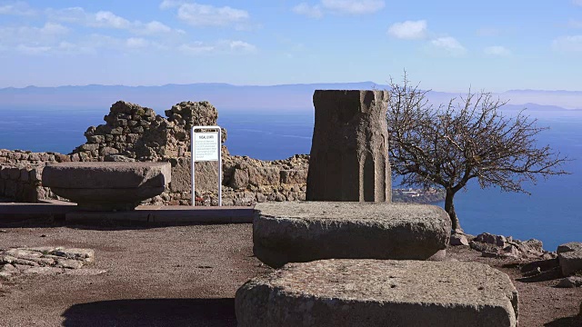 废墟古城，土耳其视频素材