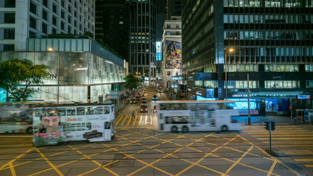 4K时光流逝:香港购物街视频下载