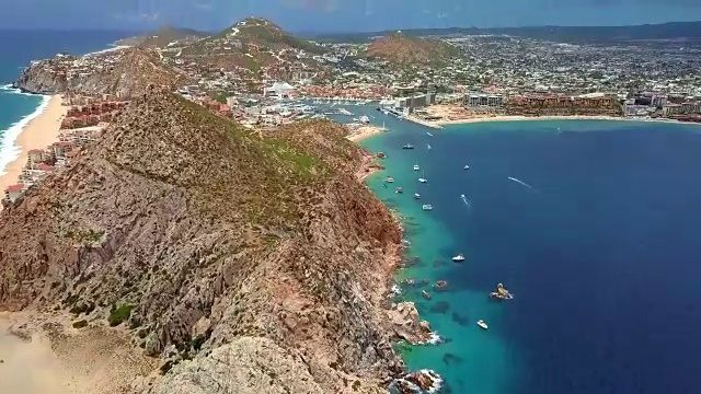 空中向前:墨西哥湾的风景视频素材