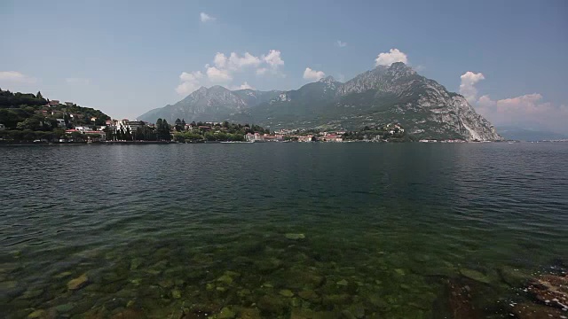 意大利莱科市的科莫湖视频下载