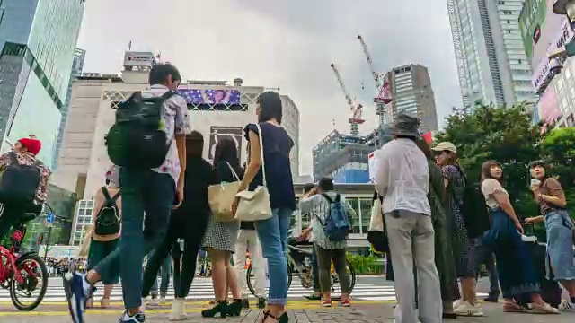 日本东京涩谷码头视频素材