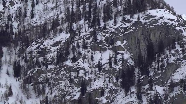 高山景观与雾霾视频素材