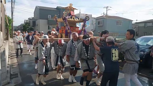 日本千叶县船桥夏季游行视频下载