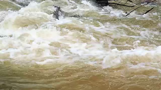 流动的水。视频下载