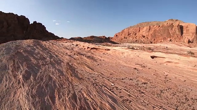 直布罗陀岩石的背景。视频素材