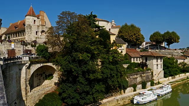 Nerac, Lot和Garonne，新阿基坦，法国西南部视频素材