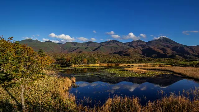 知床五湖（知床国立公园）视频素材