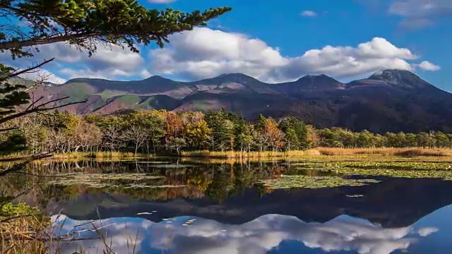 知床五湖（知床国立公园）视频素材