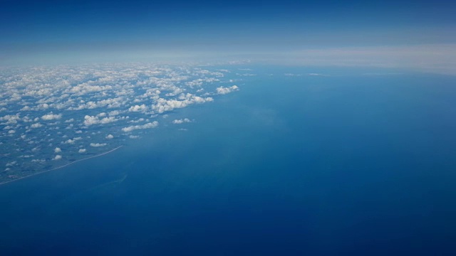 地球高空鸟瞰图视频下载