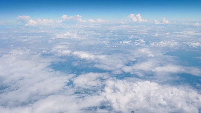 清澈的天空视频素材