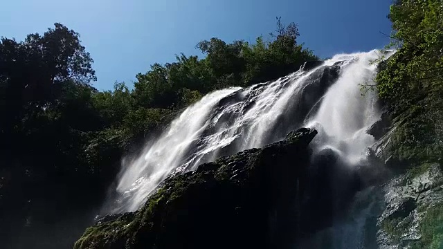 运河局域网瀑布视频素材