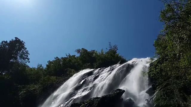 运河局域网瀑布视频素材