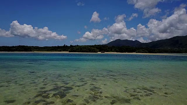 冲绳岛海滩视频素材