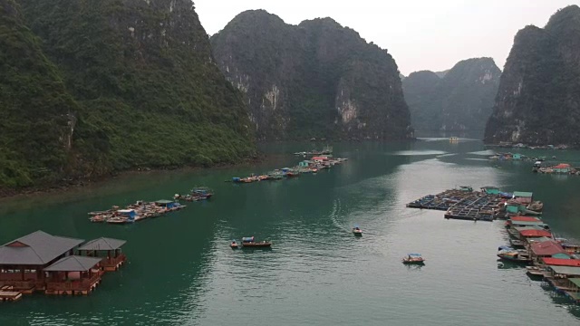 下龙湾村视频素材