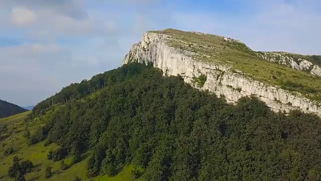 空中拍摄的山峰斯托尔，塞尔维亚视频素材