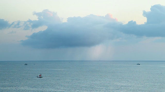 雨淋毛伊岛，夏威夷视频素材