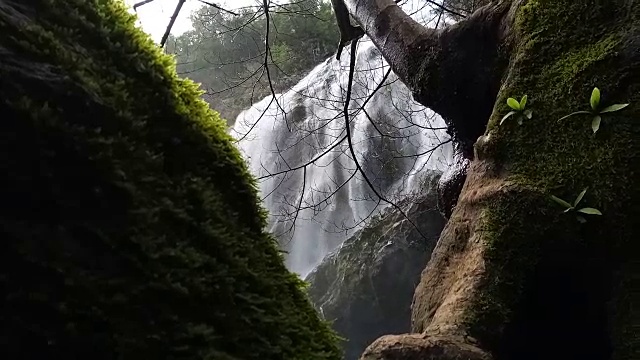 运河局域网瀑布视频素材