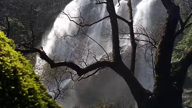 运河局域网瀑布视频素材