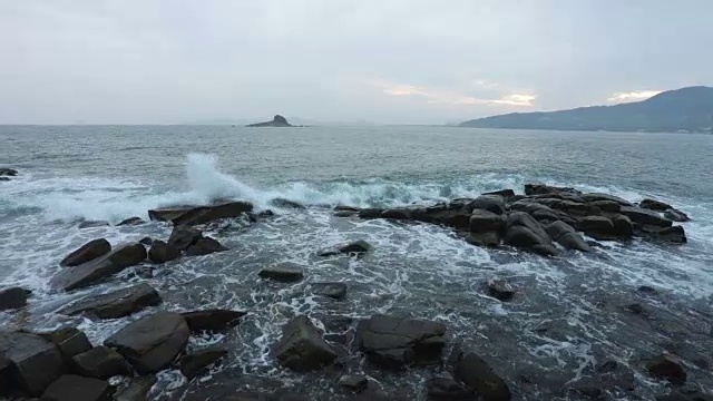 南海景观，香港视频素材