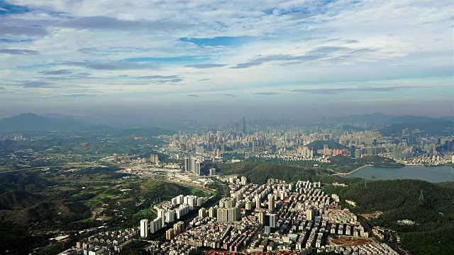 深圳鸟瞰图视频素材