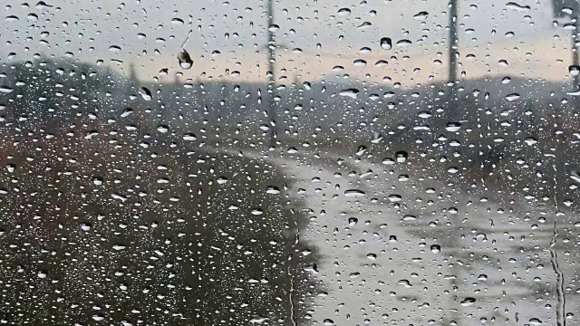 大雨视频素材