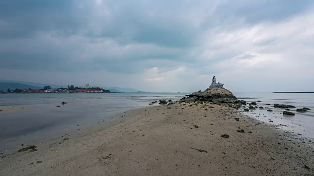 在苏梅岛拍摄的日落延时视频视频素材