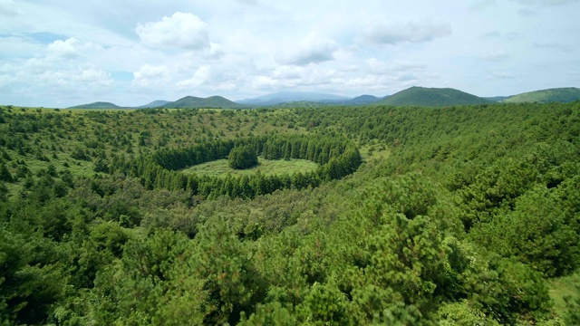 Abu Oreum(火山锥)在济州岛视频素材