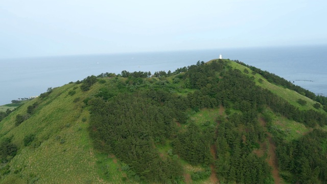 济州岛著名旅游景点毕阳岛峰视频素材