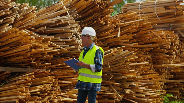 建筑工人，建筑师，建筑商，开发商，投资者视频素材