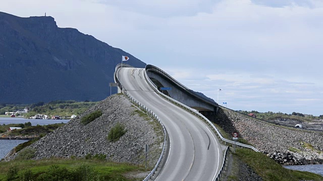 挪威大西洋公路视频素材