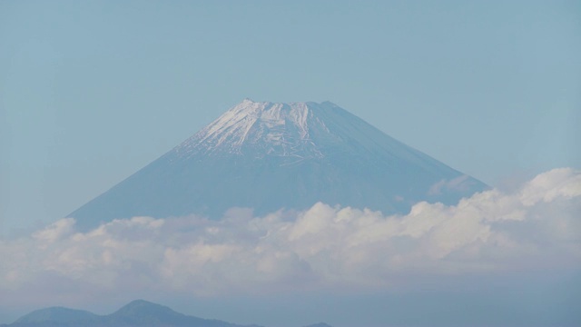 富士山延时视频素材